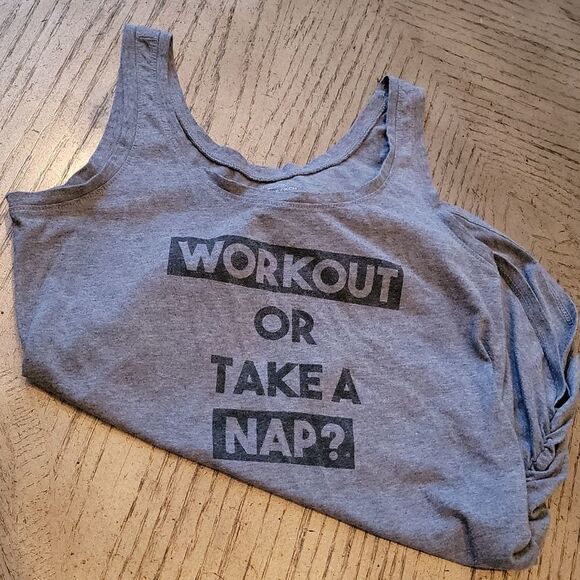 Motherhood maternity XS workout or take a nap tank top - Picture 7 of 7